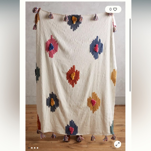 Anthropologie Other - Anthropologie Dal Throw